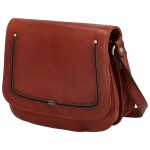 Luxusní dámská crossbody kabelka Isaac, hnědá