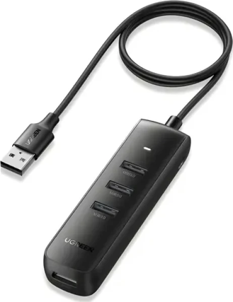 Ugreen CM416 černá / USB hub / 4x USB-A 3.0 (80657B)