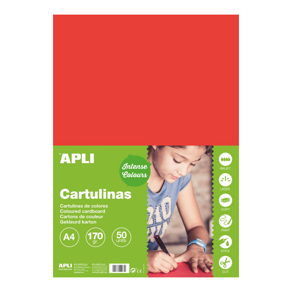 Apli A4 červený