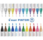 Akrylový popisovač Pilot PINTOR M 1,4 mm - fialový pastelový