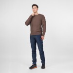 KARPOS Ermellino Crewneck Sweater, Gianduia Brown velikost: L