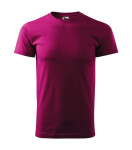 Basic tričko pánské fuchsia red S