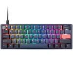 Ducky One 3 Mini Cherry MX-Blue modrá / herní klávesnice / podsvícená / mechanická / drátová USB-C / US (DKON2161ST-CUSPDCOVVVC2)