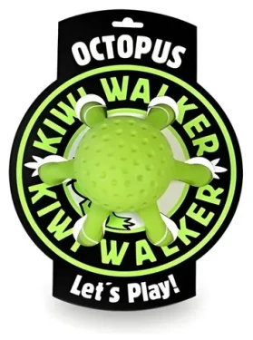 Kiwi Walker Chobotnice Mini zelená / Plovací hračka pro psa / TPR pěna / 12 cm (TPR-836)