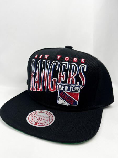 Mitchell & Ness Pánská Kšiltovka New York Rangers Line Work Snapback Vntg