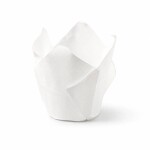 Dortisimo Košíčky na muffiny Tulip bílé 5 x 8 cm (50 ks)