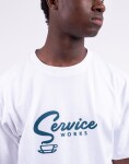 Tričko Service Works Espresso Tee WHITE