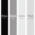 FILAFLEX family pack - různé tvrdosti Shore (60A, 70A, 82A a 95A) 1,75 mm 0,2 kg Recreus