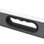 Vodováha hliníková frézovaná, 80 cm / 0°, 45°, 90°, STALCO PERFECT