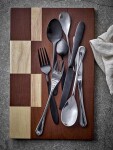 Bloomingville Sada příborů Elvera Silver – set 16 ks, stříbrná barva, kov