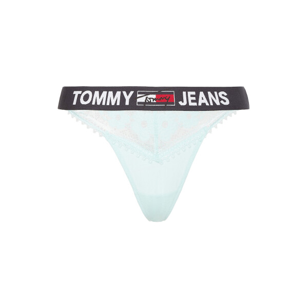 Dámská tanga Jeans Lace UW0UW03950-C94 - Tommy Hilfiger M