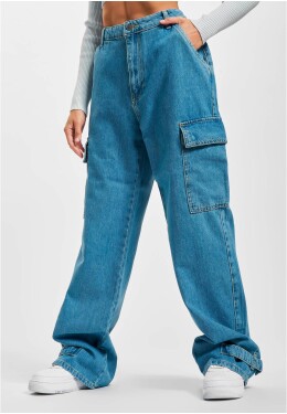 DEF Cargo Pants Denim světle modrý Denim