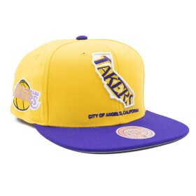 Mitchell & Ness Pánská kšiltovka Los Angeles Lakers NBA California Insider Snapback