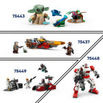 LEGO LEGO® Star Wars™ 75436 Mandalorian a Grogu a spídrová motorka