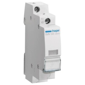 Světelný indikátor bezbarvá 230 V Hager SVN125