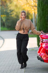 Sexy svetr Koucla Crop Jumper Einheitsgroesse