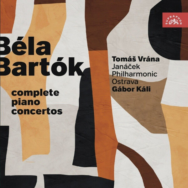 Bartók: Klavírní koncerty (komplet) - CD - Tomáš Vrána