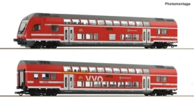 Roco 6220066 2dílná sada Dvoupatrový vůz DB AG VI digi
