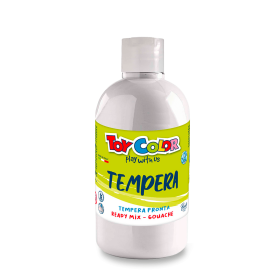Toy Color Temperová barva Ready Tempera 500ml - bílá