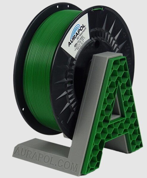 PLA filament zelený list 1,75 mm Aurapol 1 kg