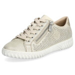 Kožená pohodlná polobotka Rieker W RKR694 beige 36