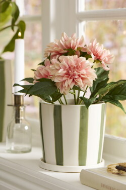 Ib Laursen Umělá květina v květináči Dahlia A, multi barva, plast