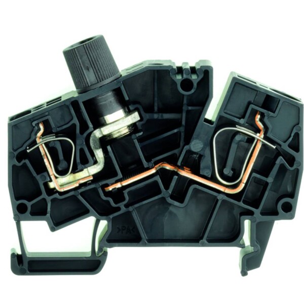 Weidmüller 1820950000 jisticí řadová svorka pružinová svorka černá 20 ks