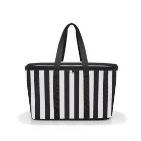 Chladící taška Reisenthel Coolerbag Summerstripes black