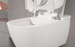VILLEROY & BOCH - ViClean Elektronický bidet s keramikou, Rimless, CeramicPlus, SoftClosing, alpská bílá V0E100R1