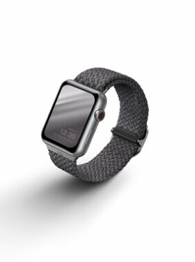 Uniq Aspen Braided řemínek pro Apple Watch 40/38mm šedý UNIQ-40MM-ASPGRY