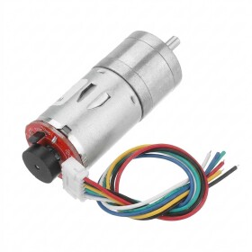 Motor s převodovkou a rotačním encoderem GA25-370 12V 35RPM