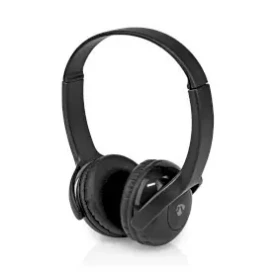 Nedis Bezdrátová sluchátka on-ear / Vestavěný mikrofon / Ovládání stiskem (HPBT4000BK)