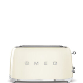 SMEG 50's Retro Style krémová / Topinkovač / 950 W / 2 sloty / 4 topinky (TSF02CREU)