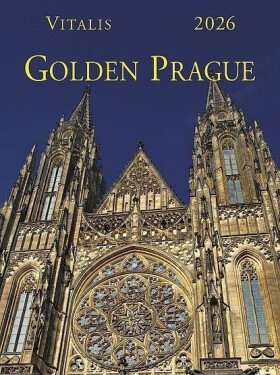 Minikalendář 2026 Prague Golden