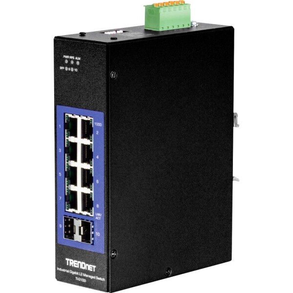TrendNet TI-G102I TRENDnet TI-G102i - Industrial - Switch - managed průmyslový ethernetový switch