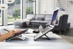 EVOLVEO TopLift, hliníkový podstavec pod notebook, černý