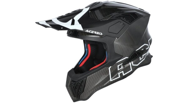 Přilba Acerbis Airstrike-C černá/bílá černá/bílá XL