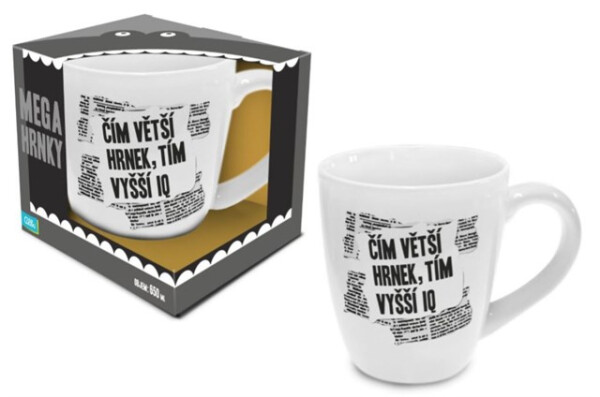 650 ml - Čím větší hrnek, tím vyšší IQ - Albi