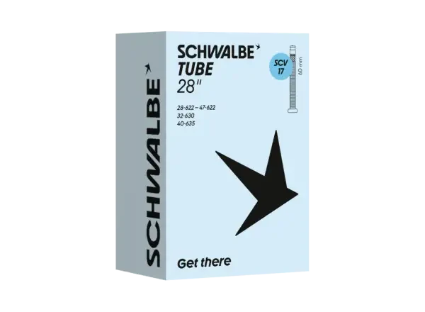 Schwalbe duše trekingová 28-47/622 Clik ventil 60 mm