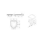 GROHE - Bau Ceramic WC sedátko, SoftClose, alpská bílá 39913001