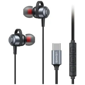 USAMS EP-48 Tarnish / Sluchátka / USB-C / s mikrofonem (HSEP4801)