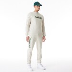 New Era Pánské tepláky Milwaukee Bucks NBA Wordmark Jogger Sweatpants Stone Velikost: XL