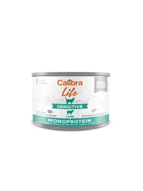 Calibra Cat Life Sensitive Lamb 200 g / Konzerva pro kočky / citlivé trávení / jehněčí