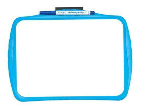 Keyroad Oboustranně stíratelná tabulka KEYROAD 22x29 cm - modrá