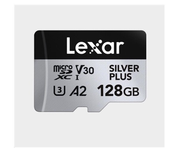 Lexar microSDXC Professional SILVER Plus UHS-I/U3/A2/4K R205/W150 (V30) 128GB EDF_1138221