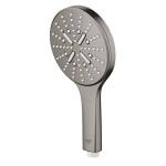 GROHE - Rainshower SmartActive Sprchová hlavice 130 9,5 l/ min, 3 proudy, kartáčovaný Hard Graphite 26574AL0