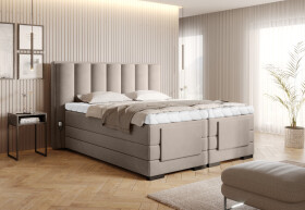 Boxspring Veros Rozměr: 160 x 200 cm, látka: Sola 18
