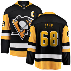 Pánský dres Jaromír Jágr #68 Pittsburgh Penguins Fanatics Breakaway Black Velikost: