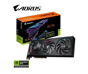GIGABYTE VGA NVIDIA GeForce RTX 5060 AORUS ELITE 8G, 8G GDDR7, 3xDP, 1xHDMI EDF_1706176