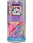 Mitama Mitama, 62908-90157, rolovací pouzdro s glitter psacími pomůckami, fialová, 26 ks